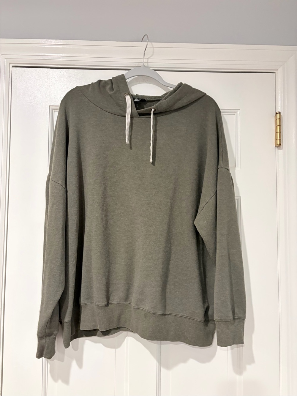 Buffalo David Bitton XXL Olive Green Oversized Pullover Hoodie